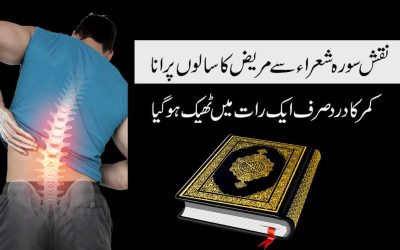 Purane kamar Ke Dard Ka ilaj Aur Wazifa