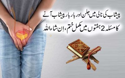 Shifa Surah For UTI Infection